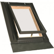 Окно-люк для выхода на крышу для холодных чердаков Fakro WGI 46х55 (с окладом)