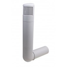 Цокольный дефлектор Vilpe ROSS 160/170 Светло-серый
