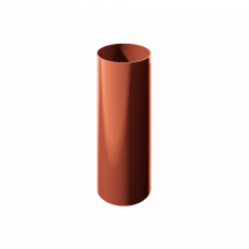 Труба водосточная круглая ПВХ Технониколь 82 мм Красный 3 м