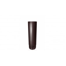 Труба водосточная круглая Grand Line Granite 100 мм RAL 8017 (шоколадно-коричневый) 3 м