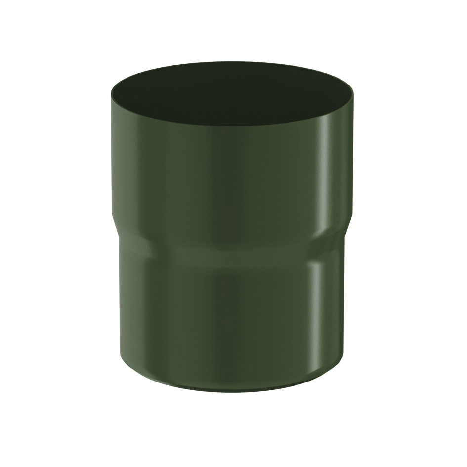 Соединитель трубы Aquasystem Pural 100 мм RR 11 (темно-зеленый)
