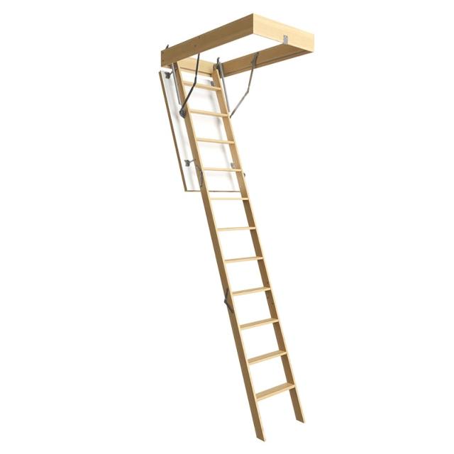Деревянная чердачная лестница Docke PREMIUM 70*120*300 см