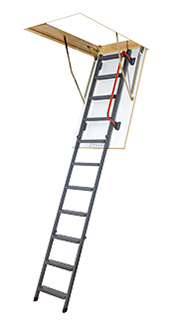 Металлическая чердачная лестница Fakro LMK 70*120*280 см