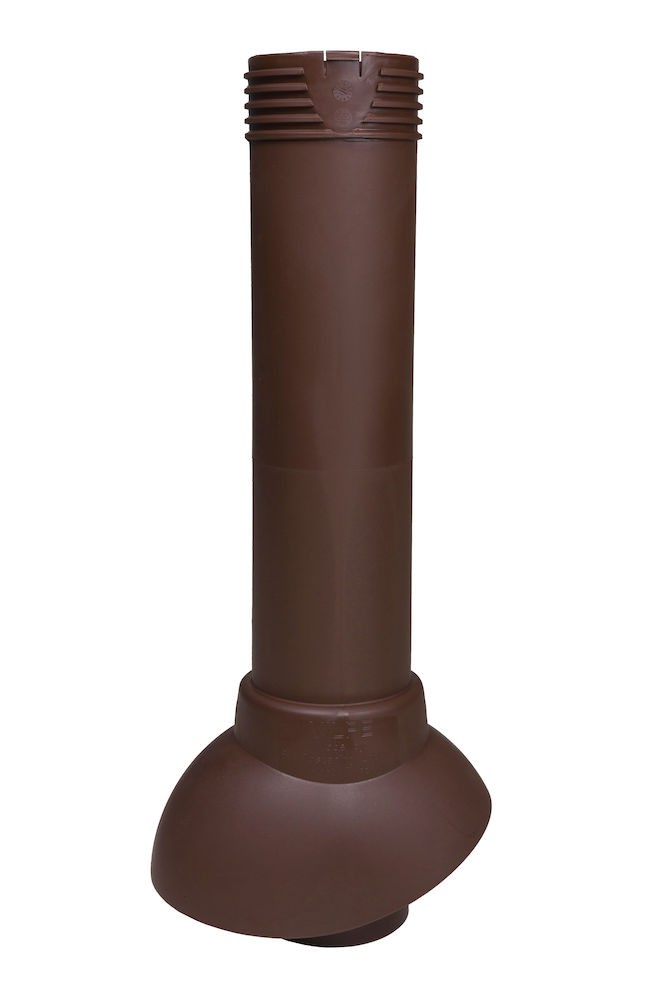 Канализационный выход Vilpe неизолированный 110/500 Шоколадный